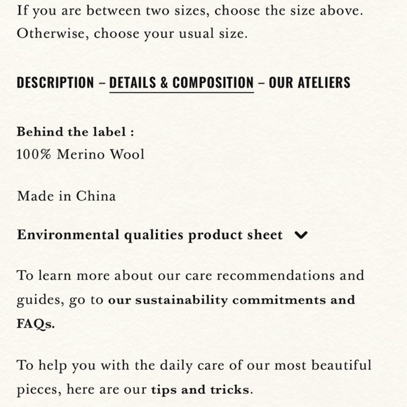 Sezane Betty Cardigan NWT - Picture 8 of 8